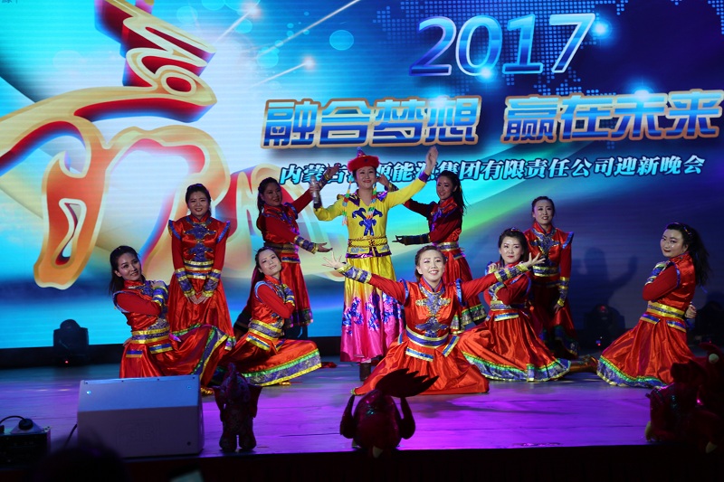 2017年晚会吉林电厂选手李丽君表演节目